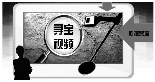 勘探寻宝视频利益链:主播在直播过程中借机兜