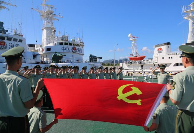 铭记烽火岁月 淬炼碧海丹心