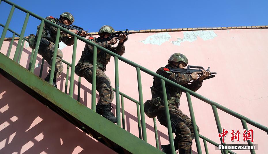 战“疫”不忘备战 新疆武警特战队员的“特训”