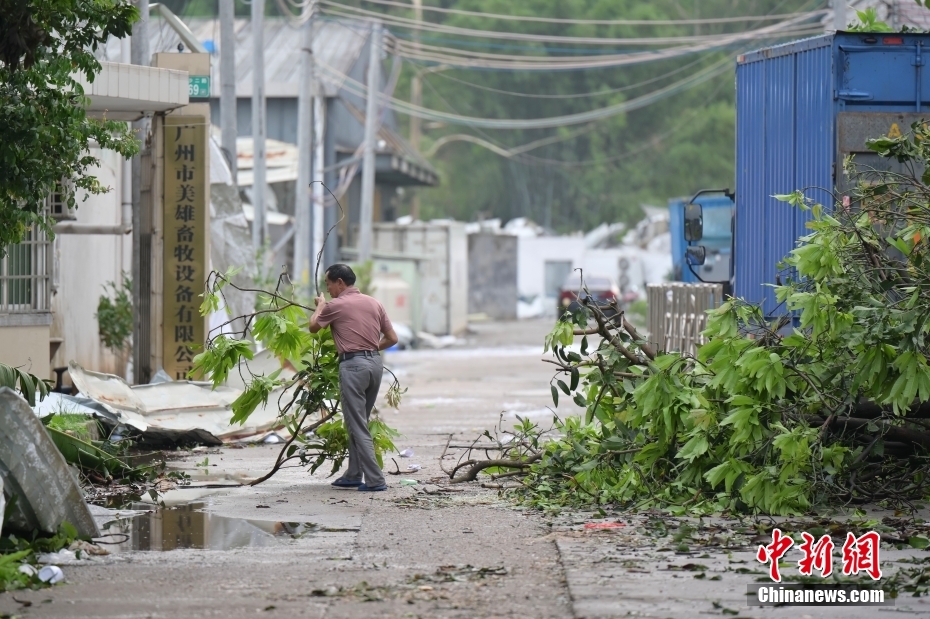广州白云区龙卷风致5死33伤
