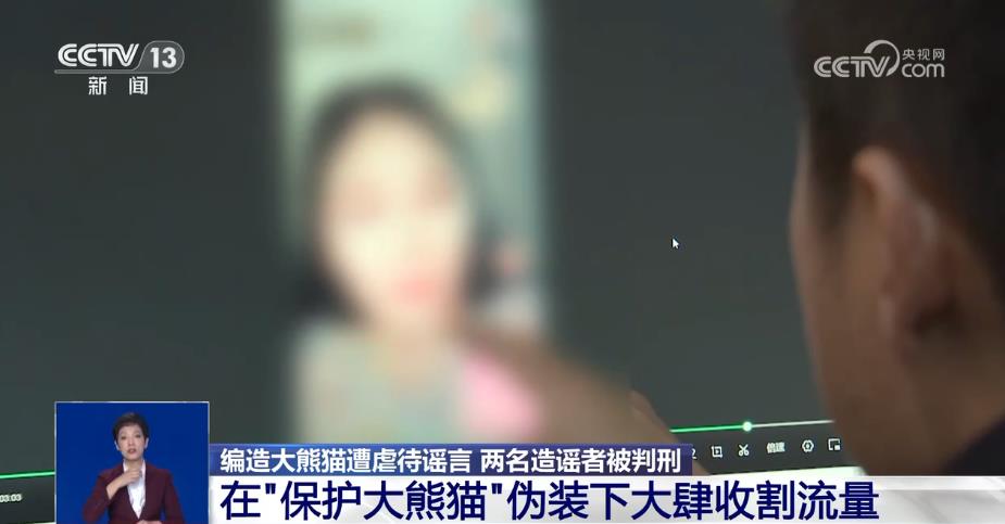 编造“大熊猫遭虐待”博流量 非法获利近20万 两人被判刑