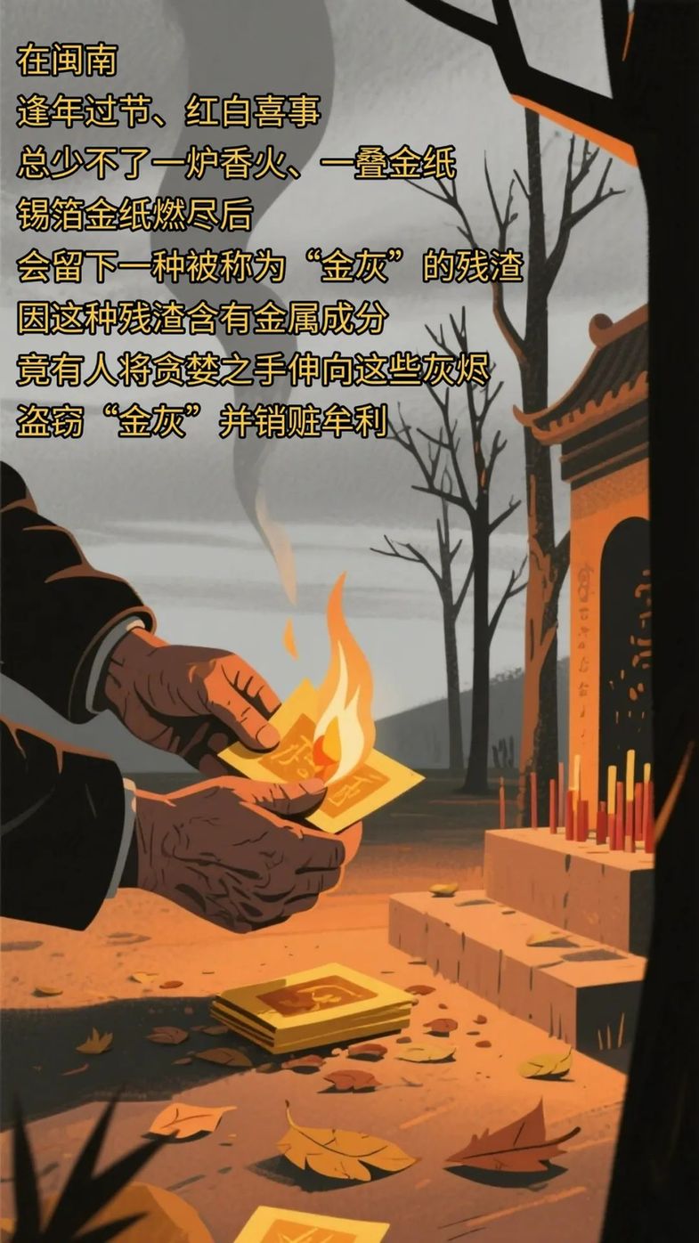 百斤寺庙金灰被盗？“灰” 常离谱！