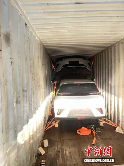 洋山港海事局查获首例新能源汽车单证申报不实案件