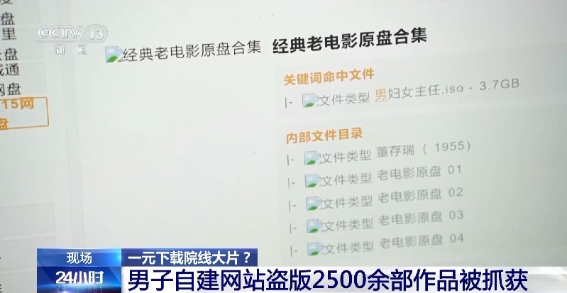 1元下载院线大片？起底盗版网站背后的百万灰产