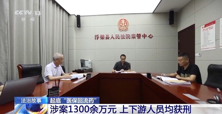 法治在线丨处方药遭非法倒卖 起底医保“回流药”黑色产业链