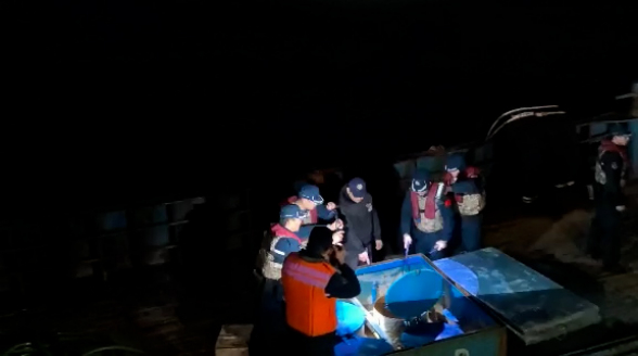 浙江舟山海警局查获一起走私成品油案