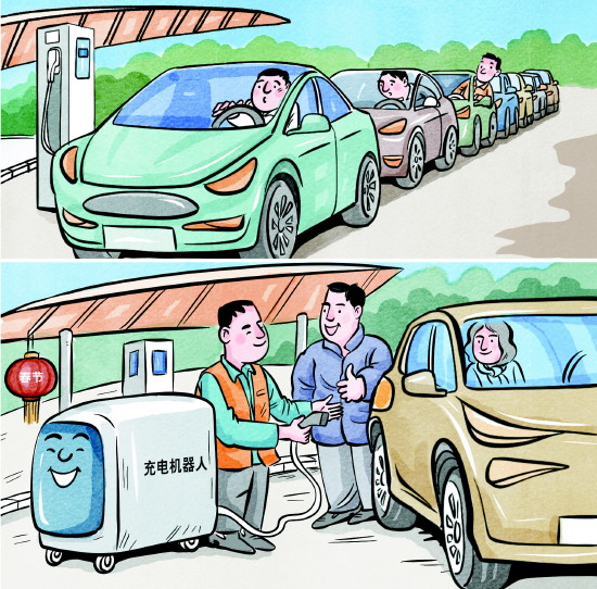 从“车找桩”到“桩追车” 春运充电服务焕新升级 多举措确保新能源车主“满电”出发