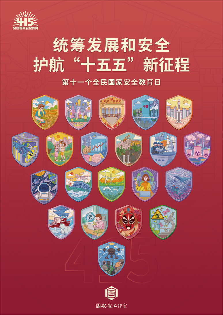 【全民国家安全教育日】国家安全包含哪些领域？一组海报带你了解！