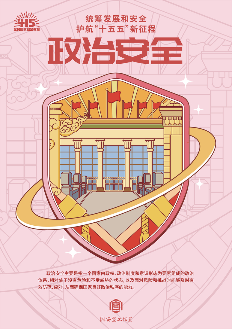 【全民国家安全教育日】国家安全包含哪些领域？一组海报带你了解！