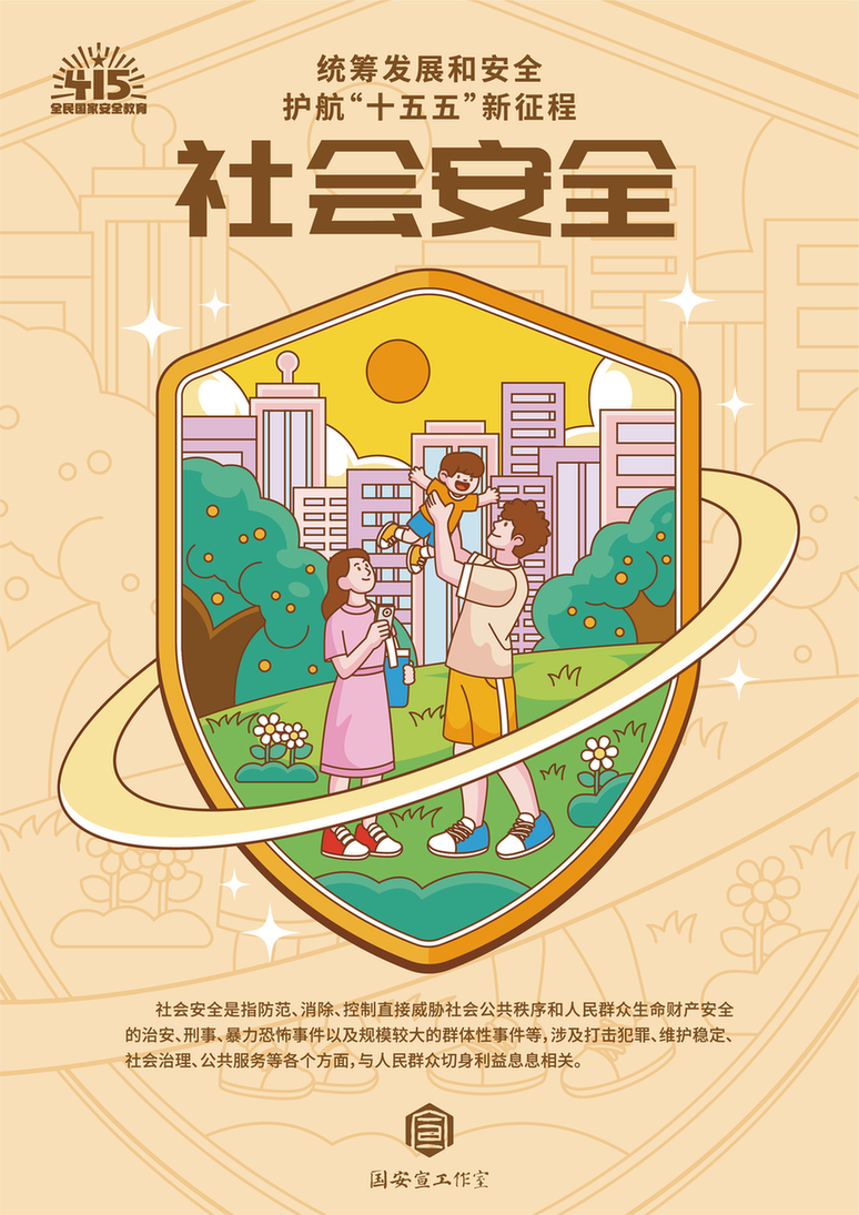 【全民国家安全教育日】国家安全包含哪些领域？一组海报带你了解！
