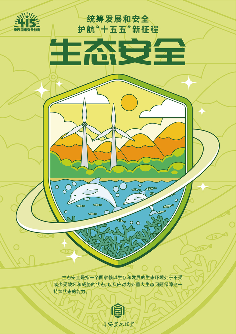 【全民国家安全教育日】国家安全包含哪些领域？一组海报带你了解！