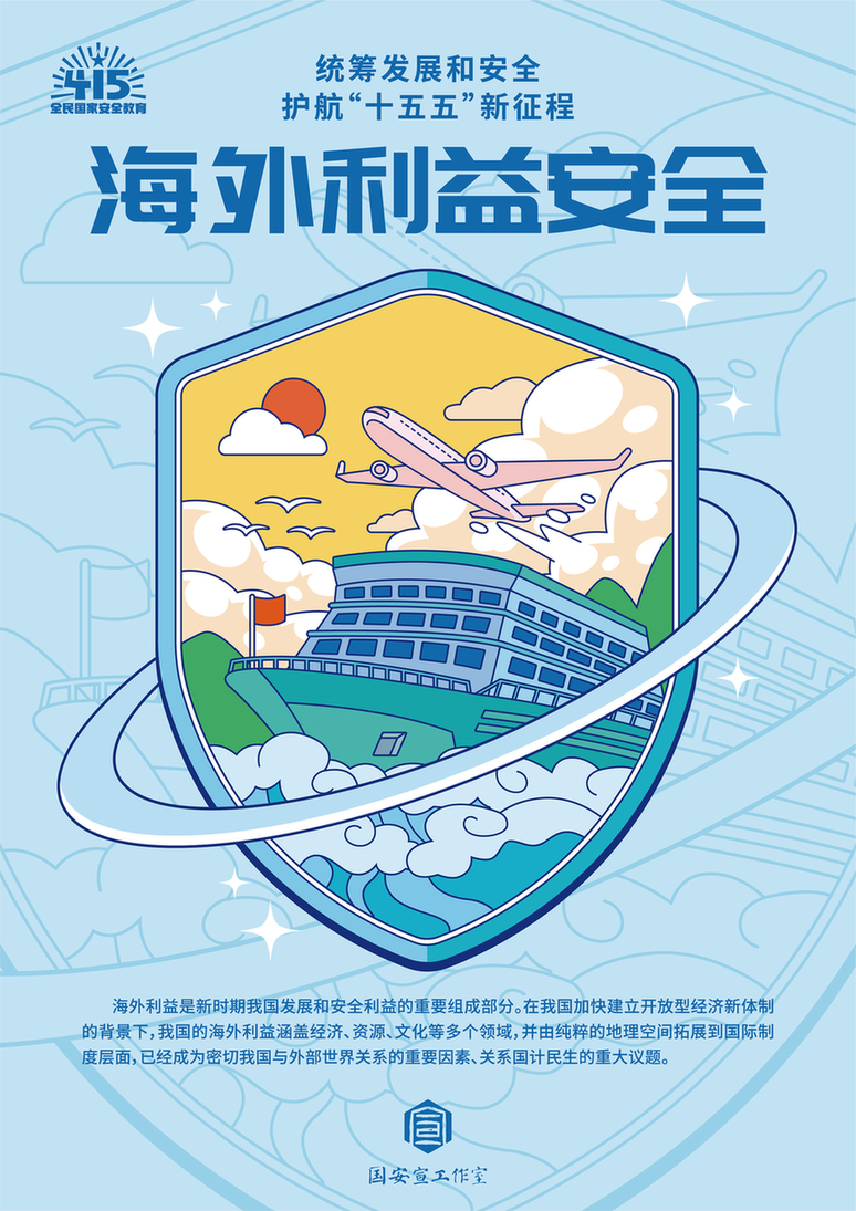 【全民国家安全教育日】国家安全包含哪些领域？一组海报带你了解！