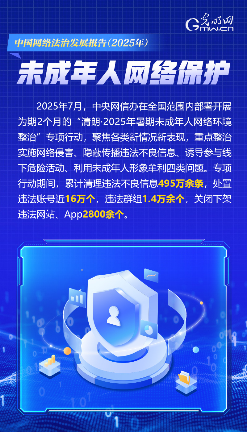 海报里的法治密码 | 一组数据海报，解码2025年中国网络法治发展核心成果
