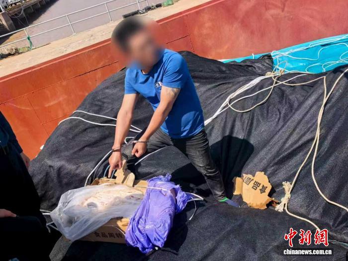 浙江宁波一海上走私冻品案收网 涉案金额逾千万元