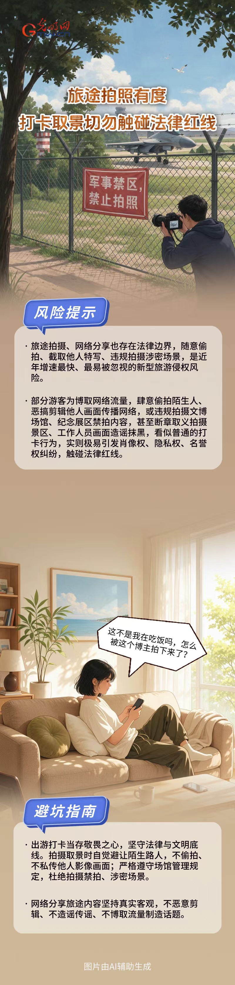 【光明云说法】双节出游避坑指南：出发前看完，旅途中这些陷阱千万别踩！