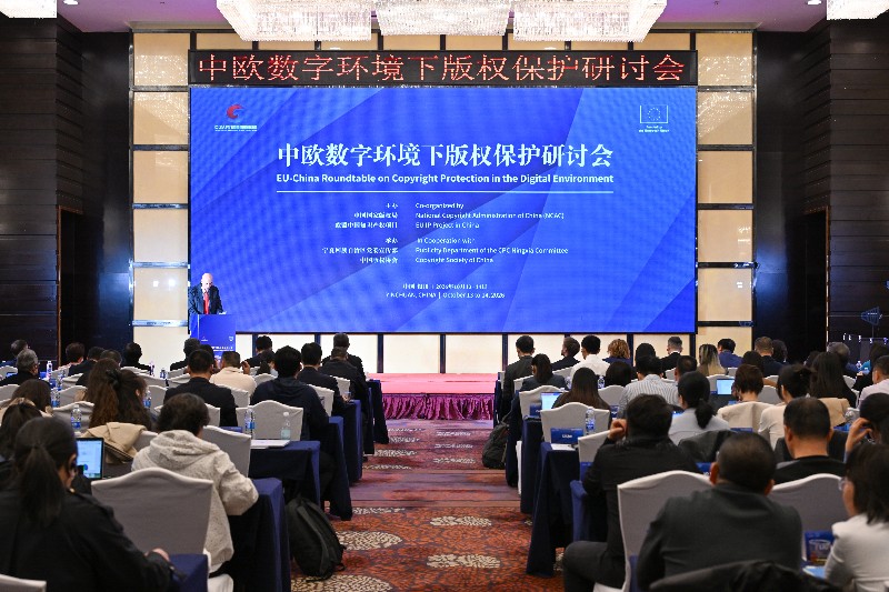 中欧数字环境下版权保护研讨会在银川举办
