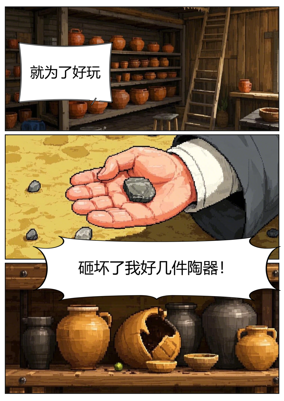 竹间听讼记