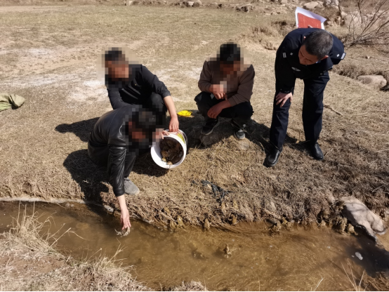甘肃通渭森林警察连续破获4起非法狩猎案 抓获犯罪嫌疑人13名