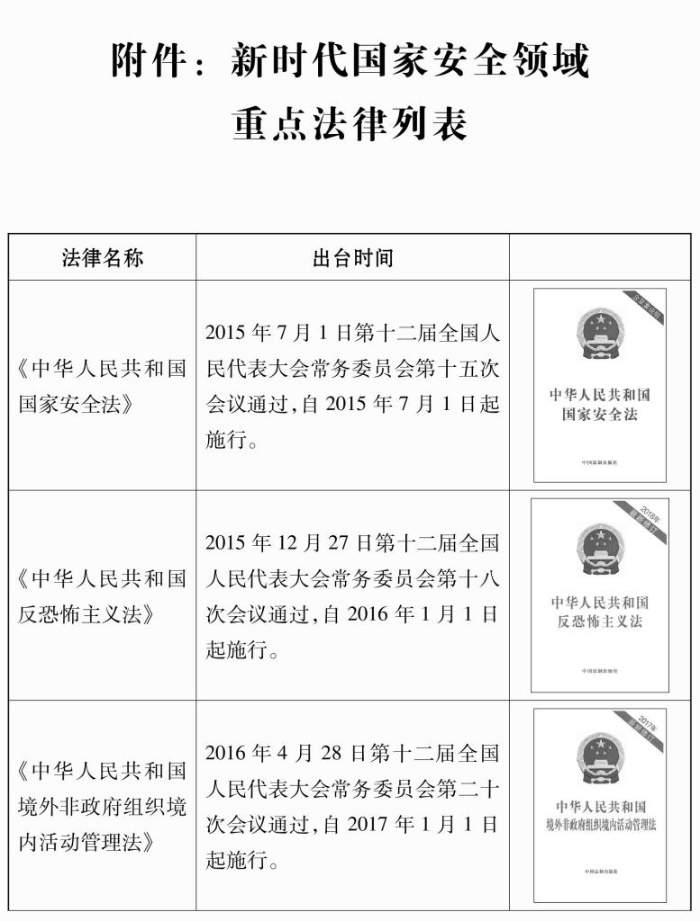 新时代的中国国家安全