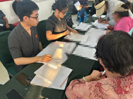 “巡回立案+示范诉讼+批量调解”高效化解71名村民借贷纠纷