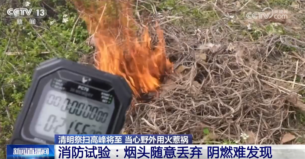 清明祭扫高峰、踏青活动集中期将至 如何防范野外用火“惹祸”?一文了解↓